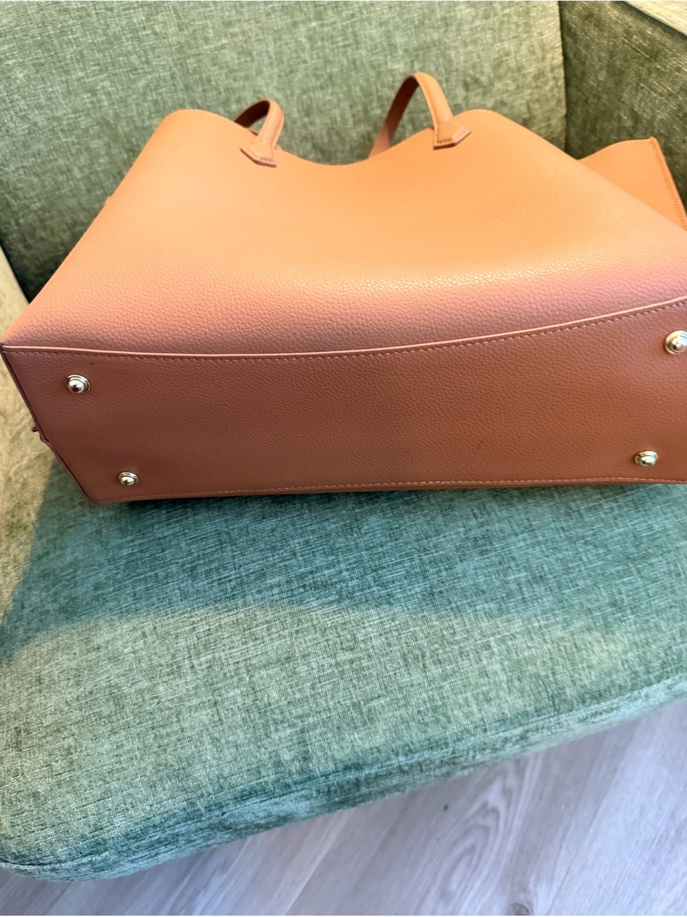 Quince Adeline Shopper Tote, Cognac - Picture 8 of 16